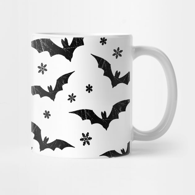 Creepy Bats Christmas Pattern by LunaMay